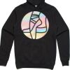 AS Colour Adult Stencil Hoodie Thumbnail