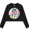 AS Colour Long Sleeve Crop Thumbnail